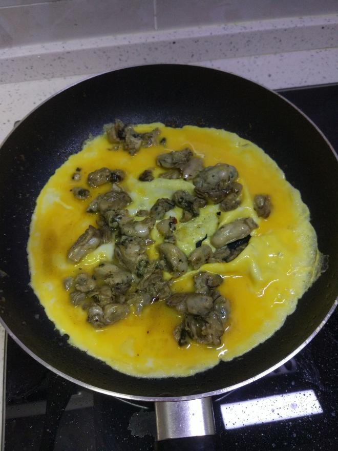 吃饱饱减肥餐69、鸡蛋炒生蚝