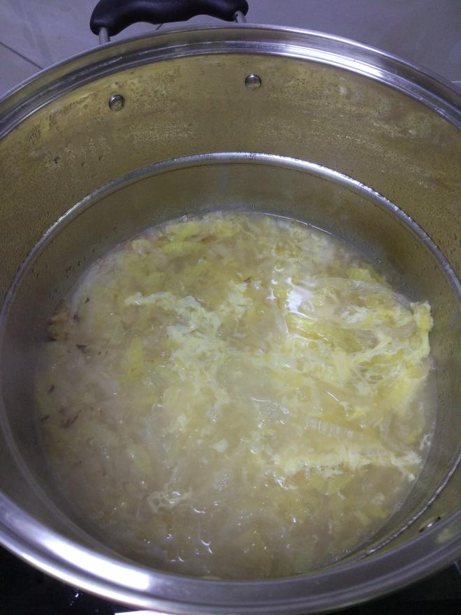 吃饱饱减肥餐70、白菜鸡蛋汤