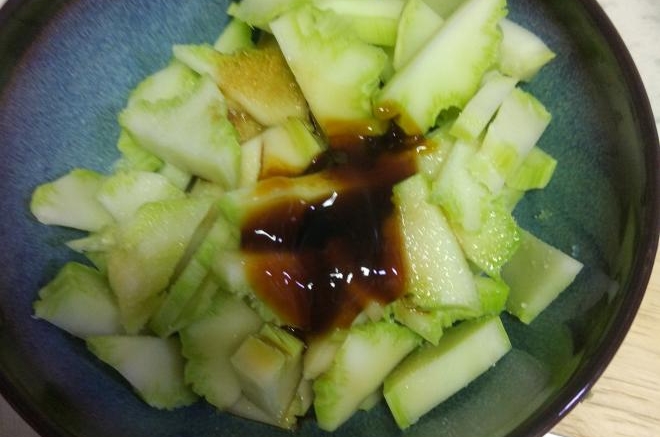 吃饱饱减肥餐72、耗油西蓝花梗