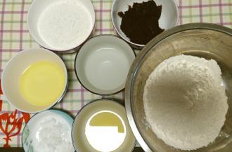 所有材料称好重量