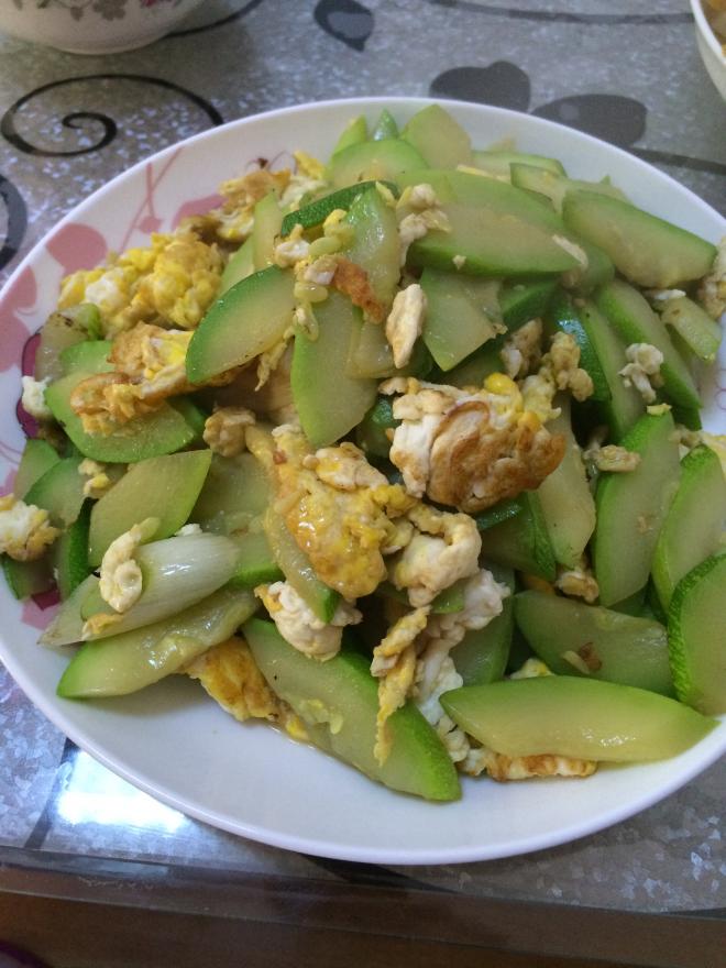云南小瓜炒鸡蛋