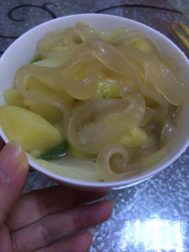 白菜土豆炖粉条