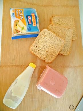 所需主食材如图