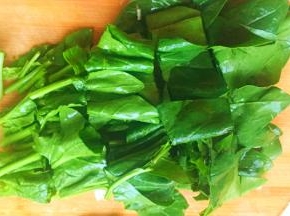 菠菜切片