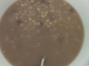 三十到四十分钟，豆子开花，即可