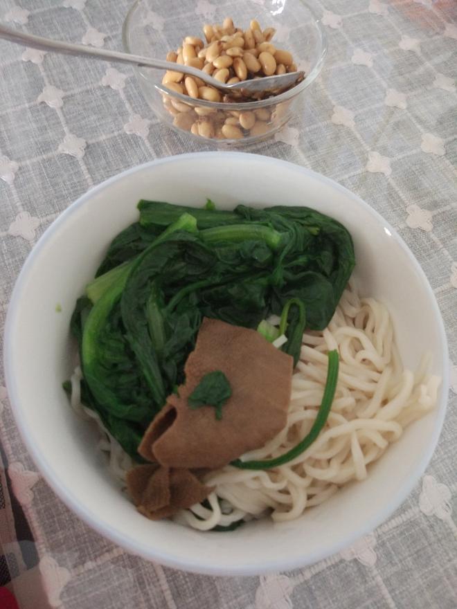 吃饱饱减肥餐76、毛肚青菜面