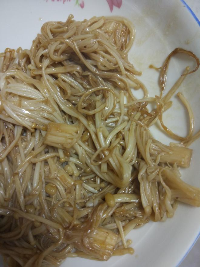 吃饱饱减肥餐80、糖醋金针菇
