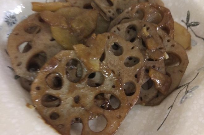 吃饱饱减肥餐81、卤煮土豆藕片