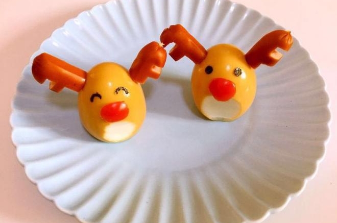 超萌超可爱的鸡蛋小麋鹿