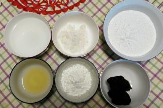 所有材料称好重量