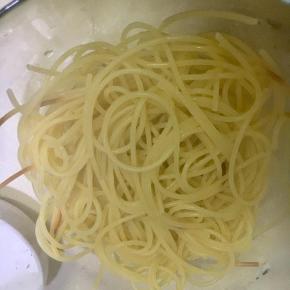 面煮至没有硬块，捞出