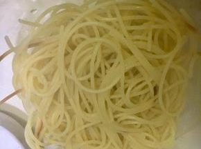 面煮至没有硬块，捞出