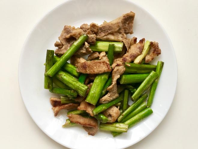 芦笋炒肉