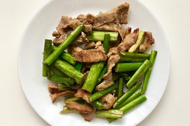 芦笋炒肉