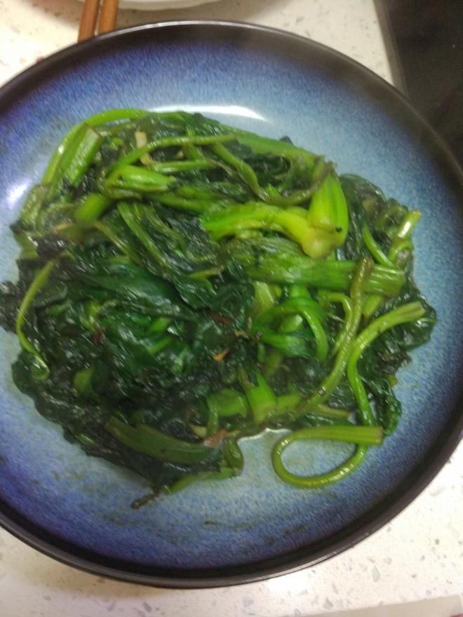 吃饱饱减肥餐88、快手炒菠菜