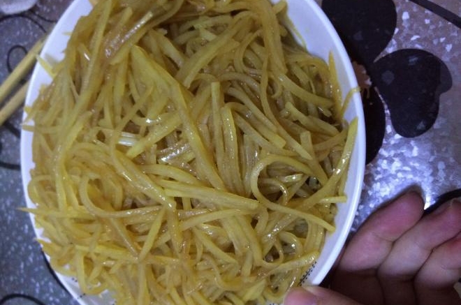 酱炒土豆丝