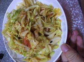 翻炒两分钟即可出锅