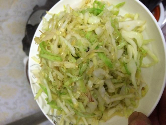 炒卷心菜丝