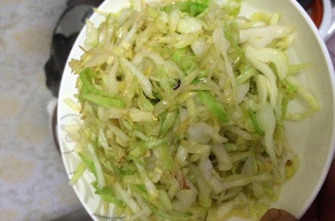 炒卷心菜丝