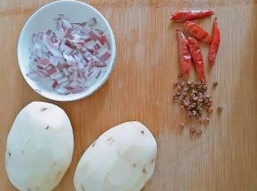 1.	所需主食材如下。