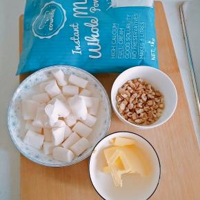 1.	所需主食材如下。