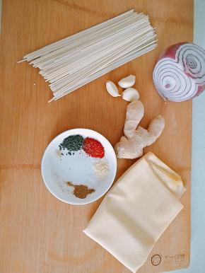 1.	所需主食材如下。