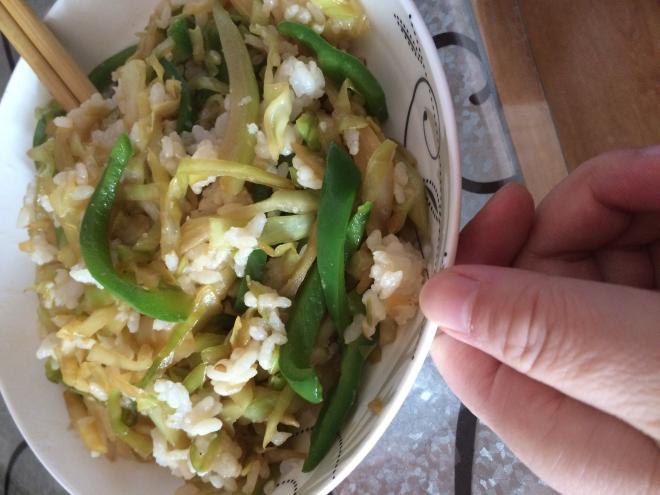 青椒炒饭