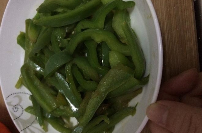 炒青椒丝