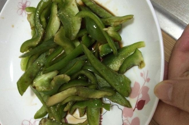 凉拌青椒