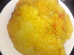 两面都烙金黄，就可以了。