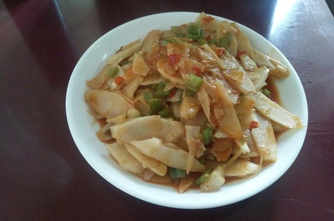 素炒山药