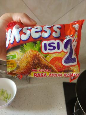 方便面准备一包