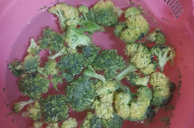 吃饱饱减肥餐98、腊肉西蓝花