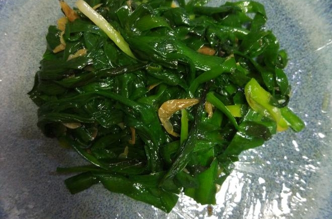 吃饱饱减肥餐101、凉拌韭菜