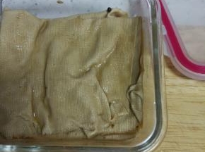 豆皮适量切丝