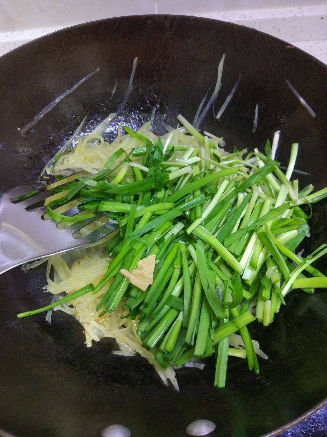 吃饱饱减肥餐103、韭菜土豆丝