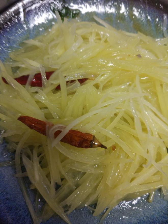吃饱饱减肥餐108、素炒土豆丝