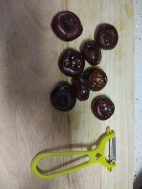 适量的马蹄清洗干净