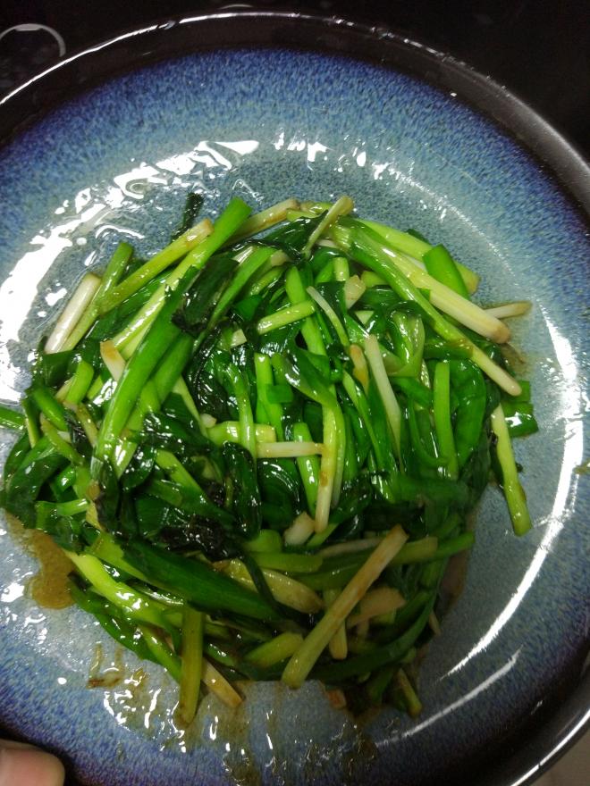 吃饱饱减肥餐119、耗油韭菜