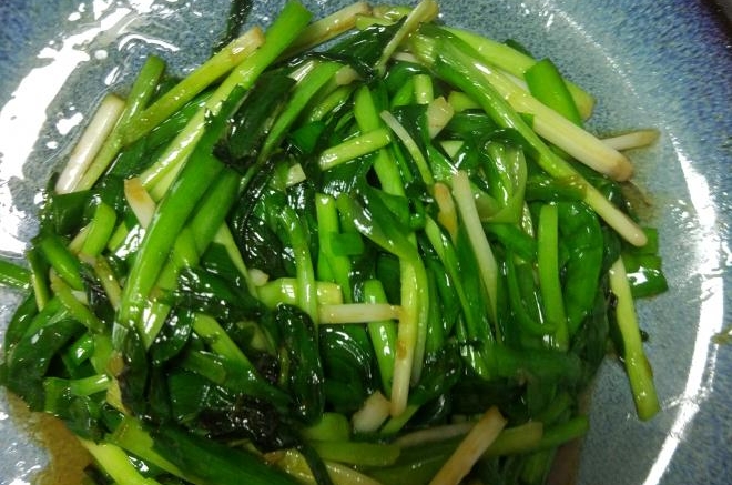 吃饱饱减肥餐119、耗油韭菜