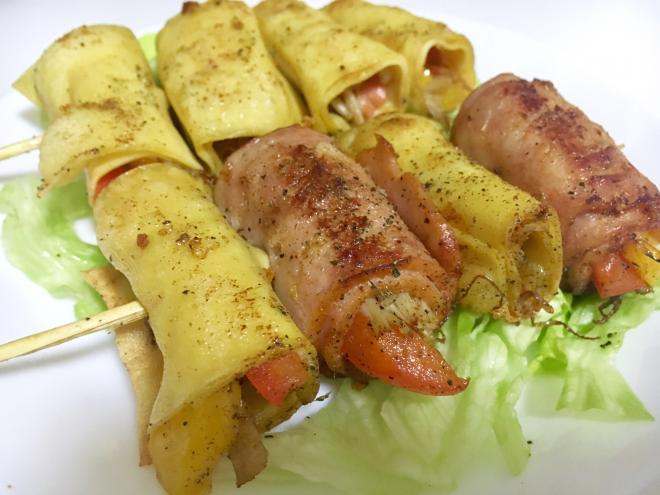 培根卷 豆皮卷