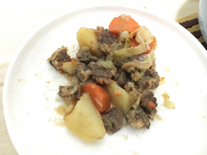 土豆胡萝卜焖牛腩