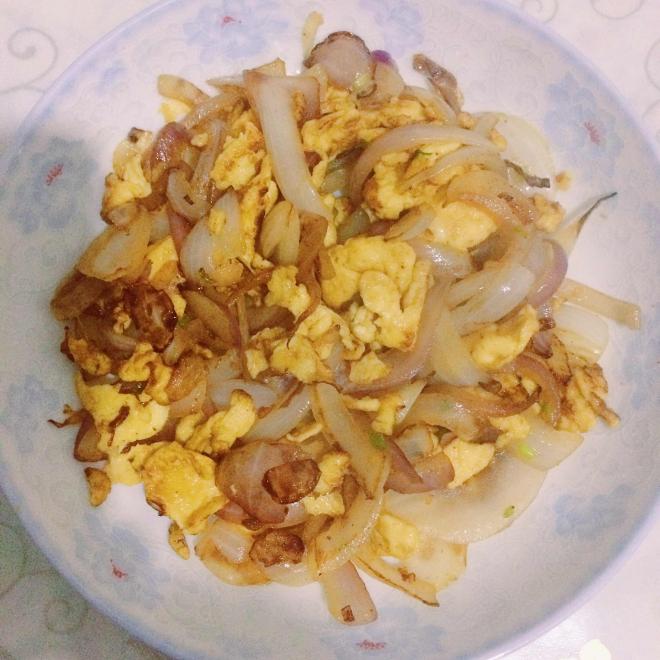 洋葱炒蛋