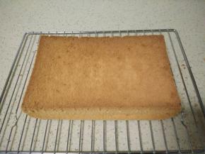 烤好后迅速倒扣，完全冷却后脱模。