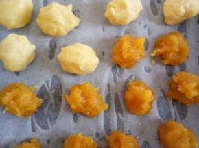 搓圆，备用