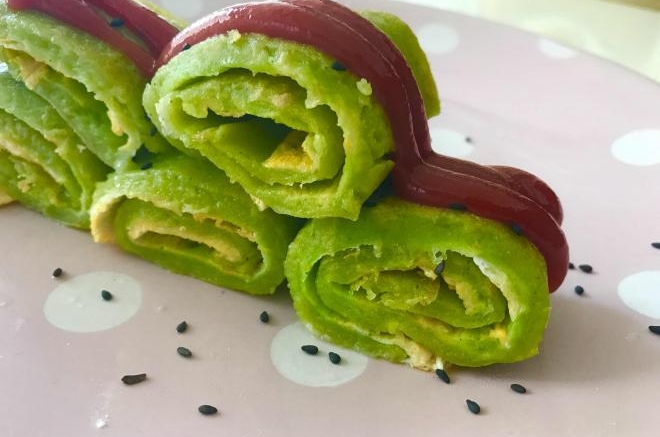 黄瓜蛋饼