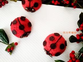 成品图。小瓢虫穿甲壳，