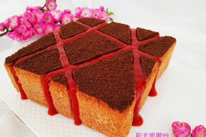 可可戚风蛋糕