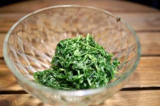 捞出（不需要拧干水分）