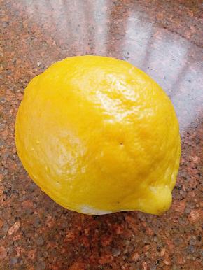 柠檬用盐水泡半个小时。用小刷子洗净，擦干水分